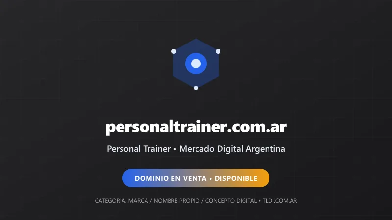Identidad gráfica y activo digital para Personal Trainer en Argentina